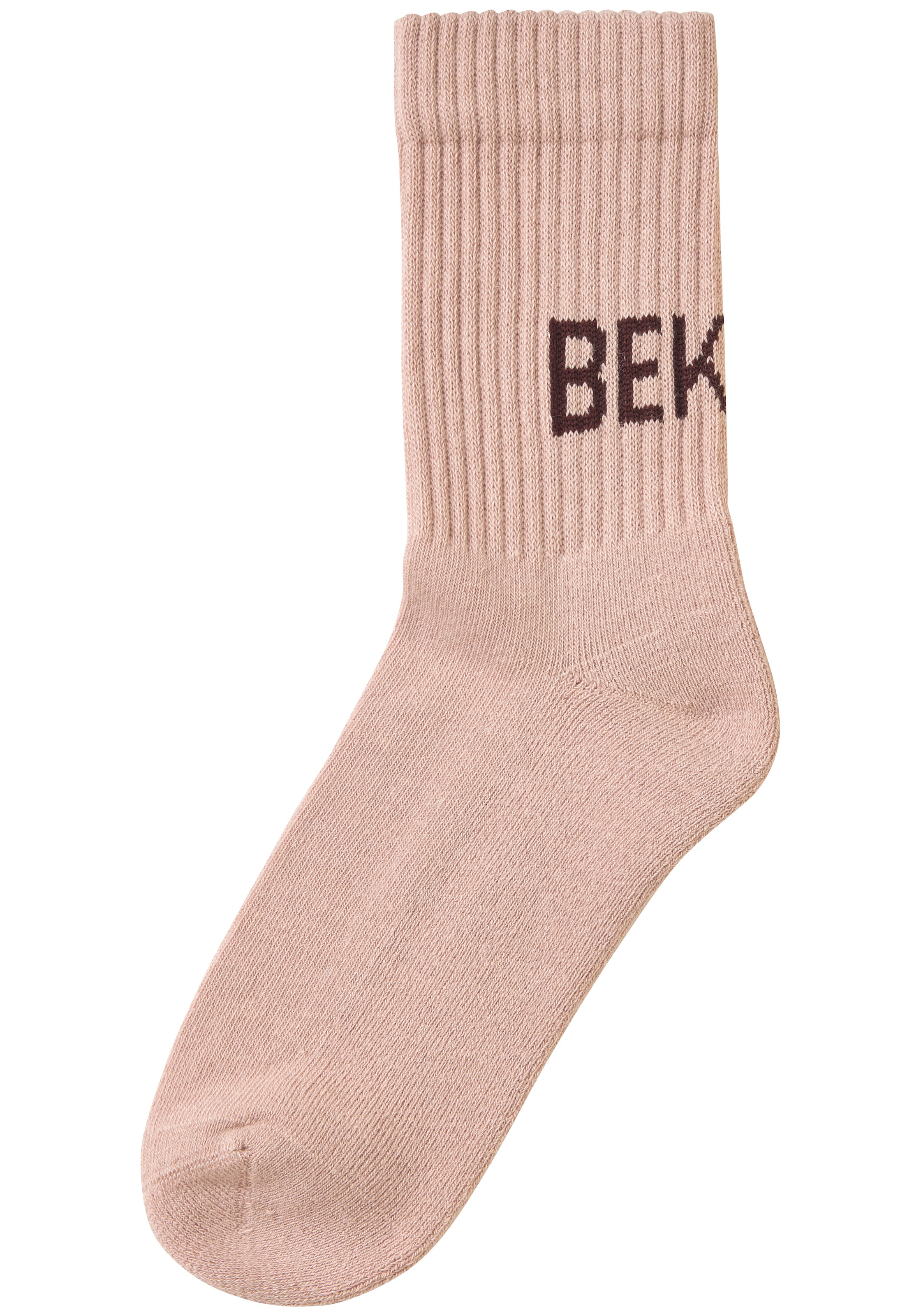 H.I.S Chaussettes de tennis »Damen Sportsocken daily socks« Paquet, 7 Couple tlg. avec du molleton bouclé au pied et des inscriptions attrayantes