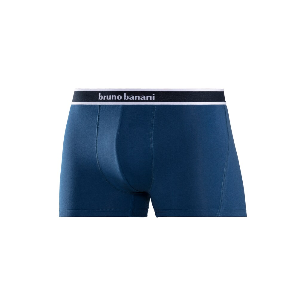 Bruno Banani Boxer »Boxershorts für Herren«, (4er Pack), mit Steifen und Logo im Bund