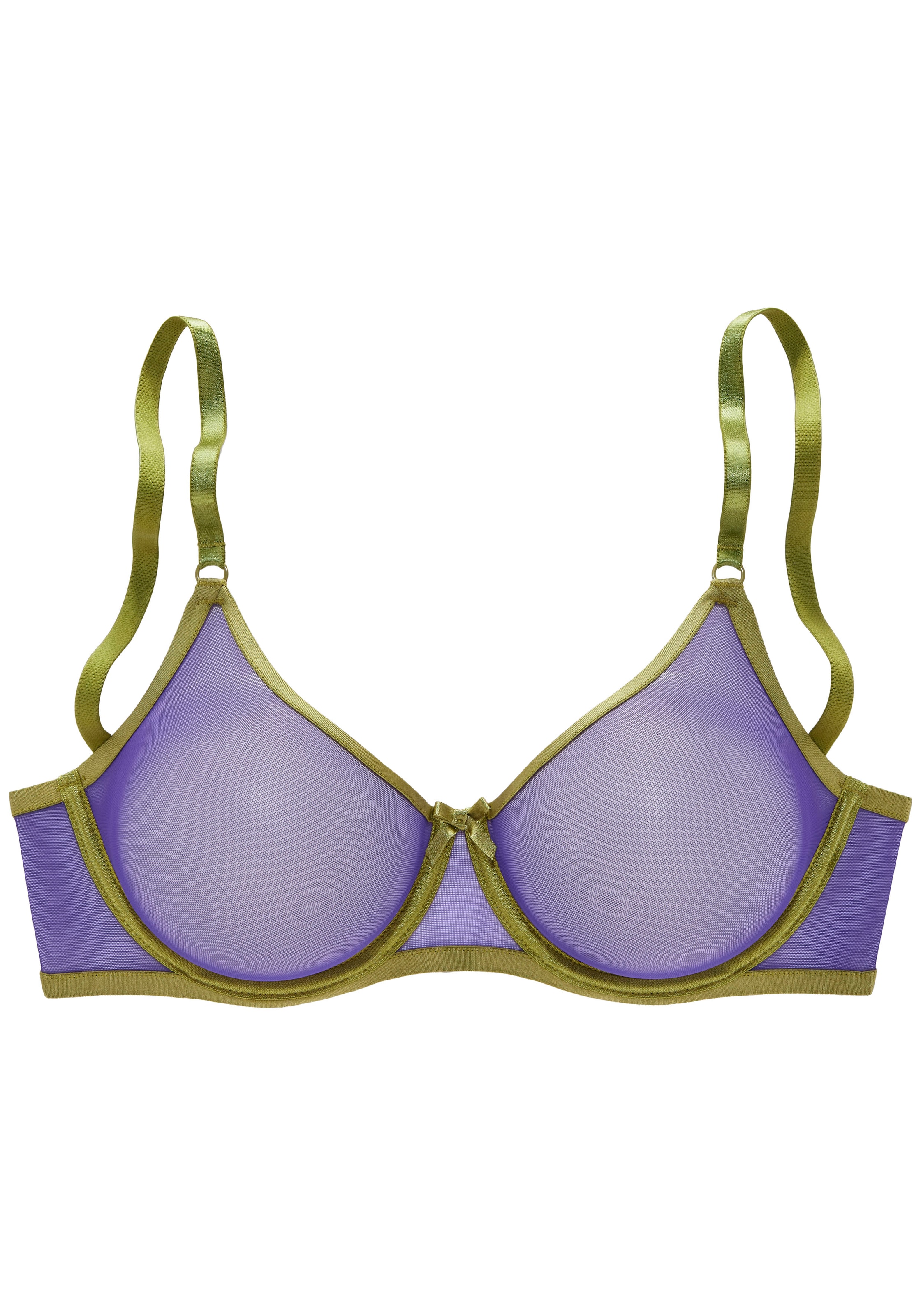 Vivance T-Shirt-BH, aus Soft-Mesh in transparenter Optik, sexy Dessous