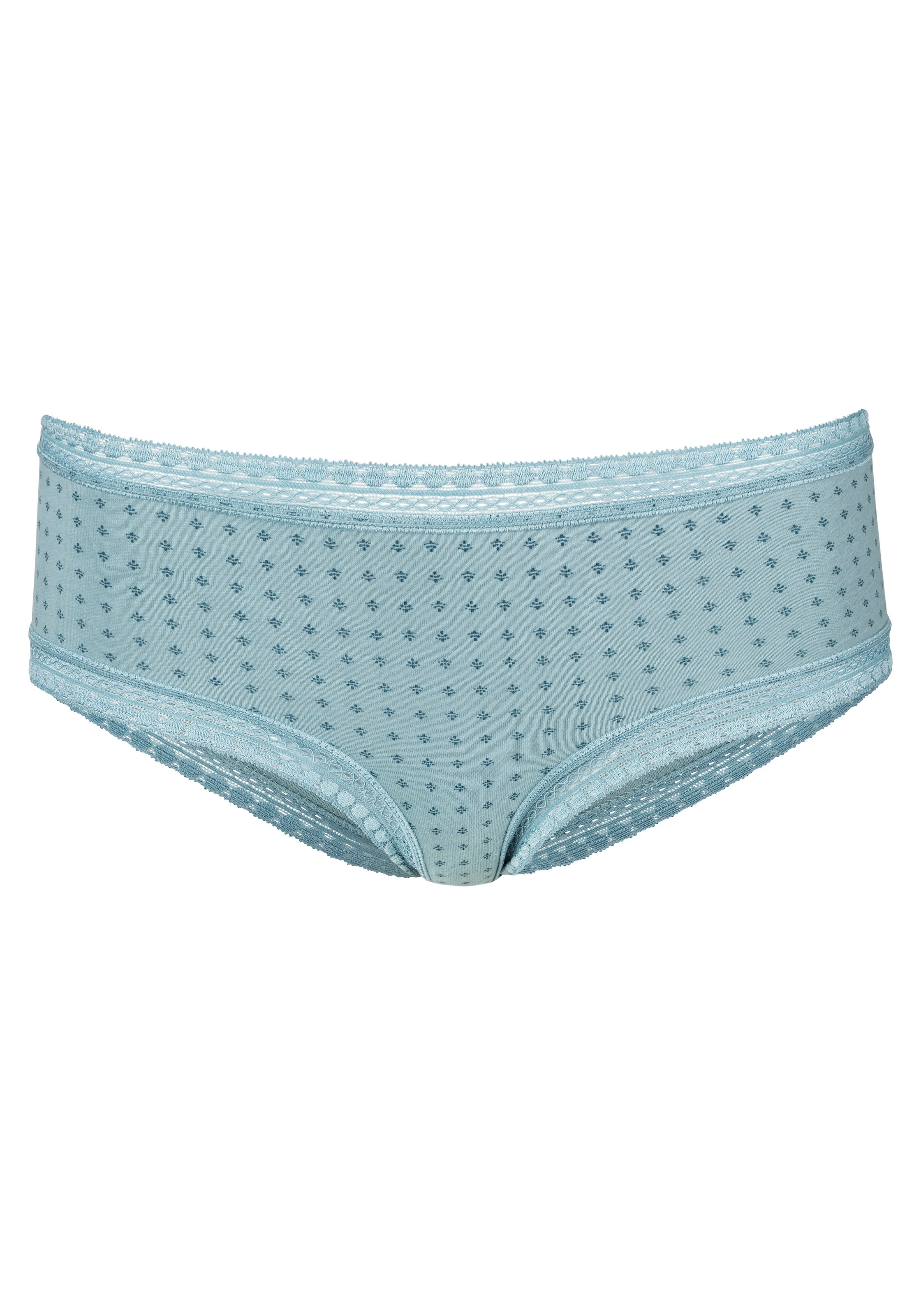 LASCANA Panty, (Packung, kaufen LASCANA Unterwäsche » aus St.), Spitze online 3 Lingerie mit & Bademode, weicher | Baumwolle elastischer