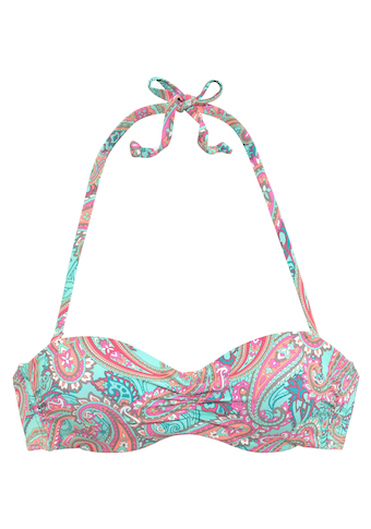 Venice Beach Bügel-Bandeau-Bikini-Top »Pailsee«, in soften Farben