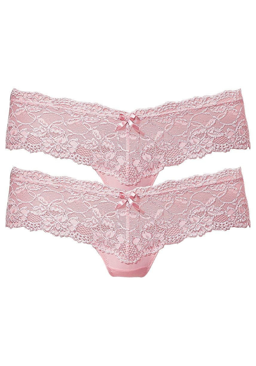 Vivance Panty, Lingerie Dessous sexy & online | aus LASCANA Stück), Spitze, 2 Unterwäsche Bademode, kaufen elastischer (Packung, »