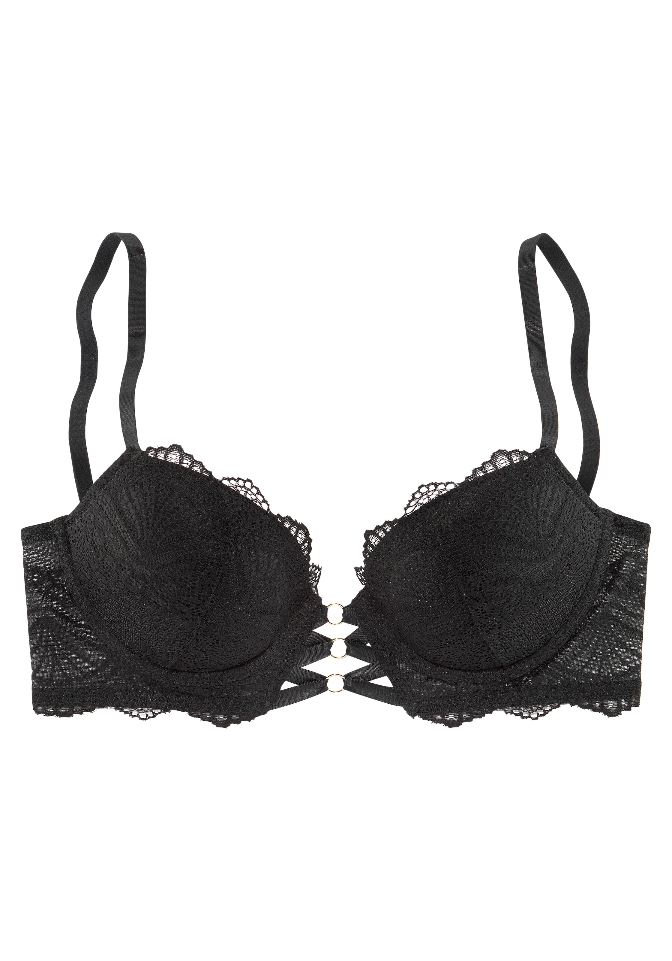 LASCANA Push-up-BH »Eleonora«, & » dekorativer vorn, online | Schnürung Lingerie sexy mit kaufen Bademode, Dessous LASCANA Unterwäsche