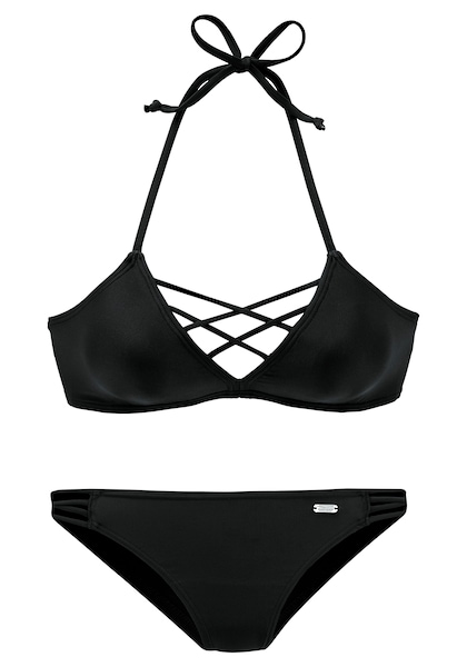 Venice Beach Triangel-Bikini, mit Zierschnürungen