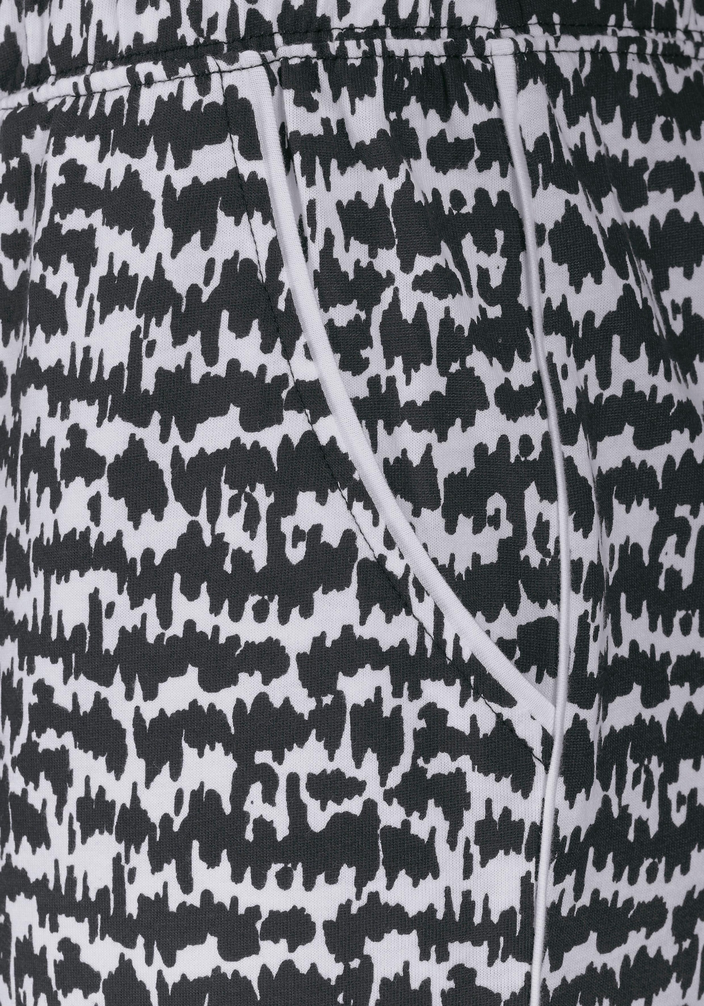 Schwarz-Weiss- Pyjama Design » Unterwäsche Bademode, tlg., s.Oliver est & 1 Belle«, im Vie LASCANA Stück), online »La kaufen | Lingerie (2