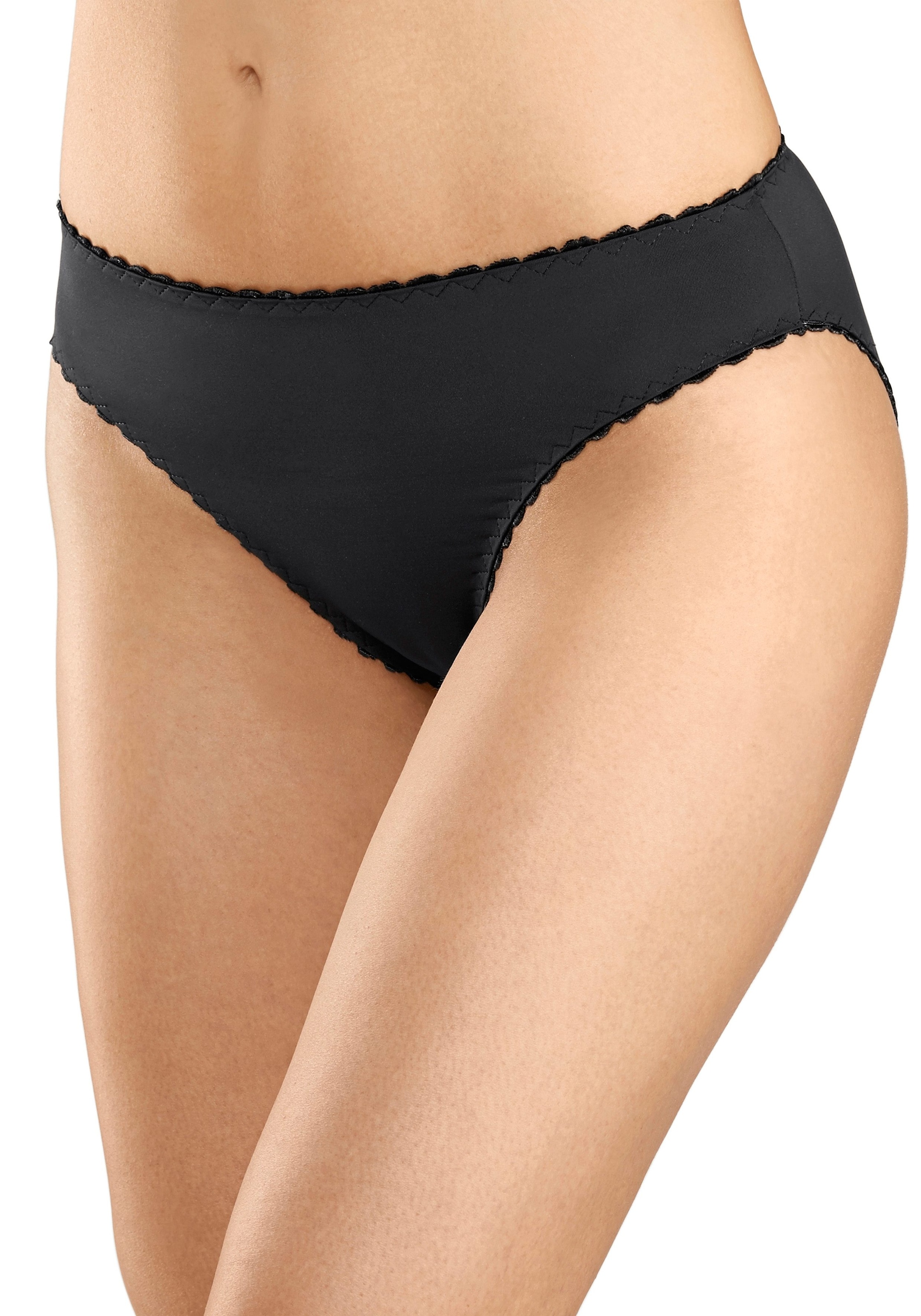 petite fleur Jazz-Pants Slips, (4er-Pack), aus weicher Microfaser