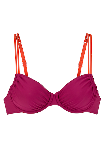 s.Oliver Bügel-Bikini-Top »Yella«, mit kontrastfarbenen Details
