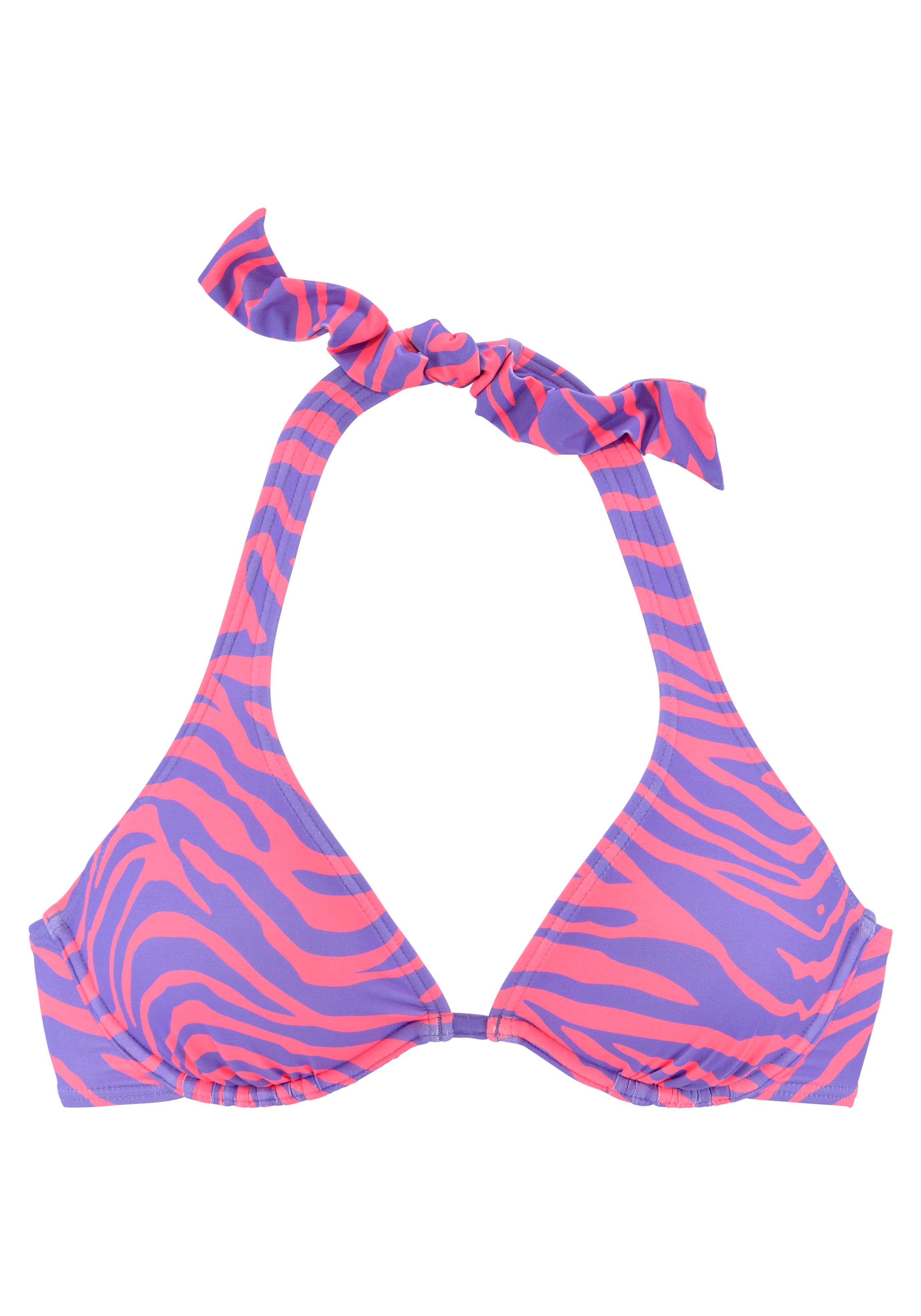 Venice Beach Bügel-Bikini-Top »Fjella«, in zweifarbiger Animal-Optik