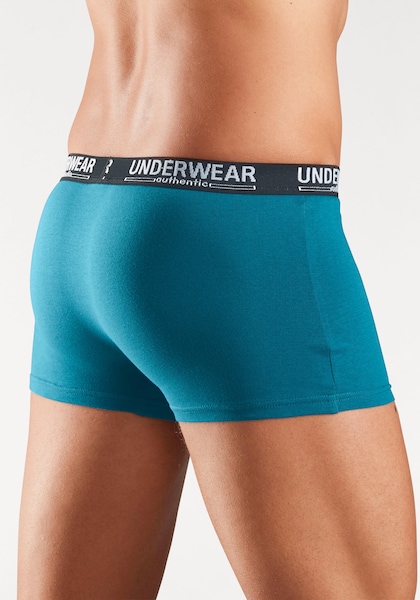 Boxer Authentic Underwear (4 pièces) avec rayures contrastantes