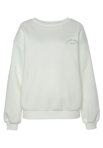 LASCANA Sweatshirt »-Pullover«, mit weiten Ärmeln, Loungewear, Loungeanzug