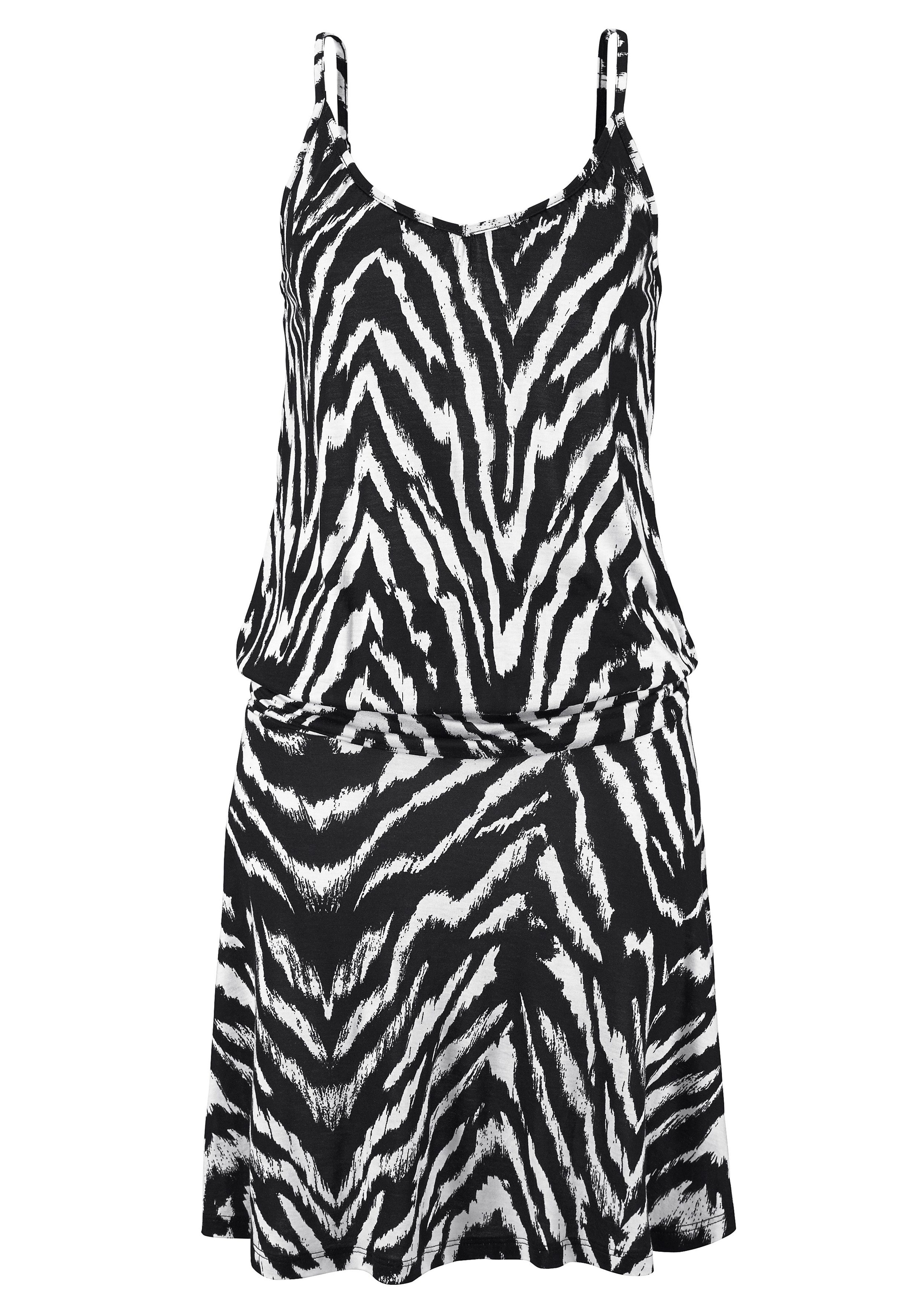 Beachtime Strandkleid, mit » kaufen & online Bademode, Lingerie | Unterwäsche Animalprint LASCANA