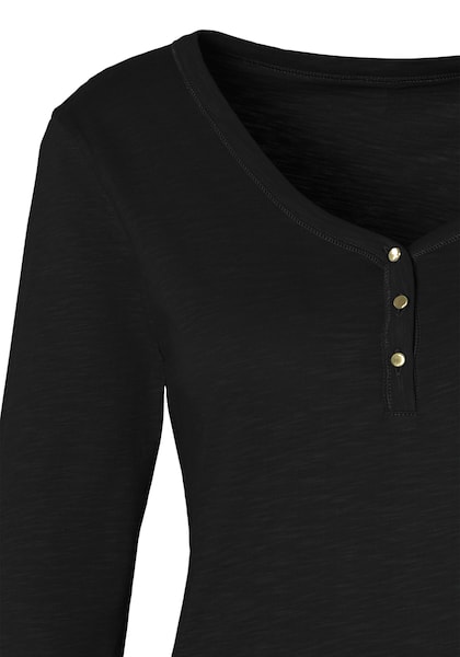 Vivance 3/4-Arm-Shirt, (2er-Pack), mit Knopfleiste und goldfarbenen Knöpfen  » LASCANA | Bademode, Unterwäsche & Lingerie online kaufen
