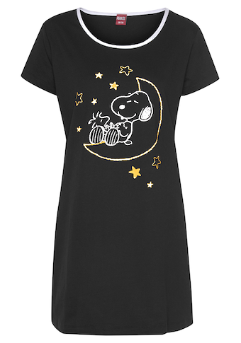 Peanuts Sleepshirt, mit Snoopy Druckmotiv
