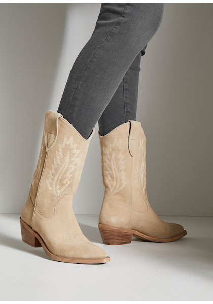 LASCANA Cowboy Boots, aus hochwertigem Leder