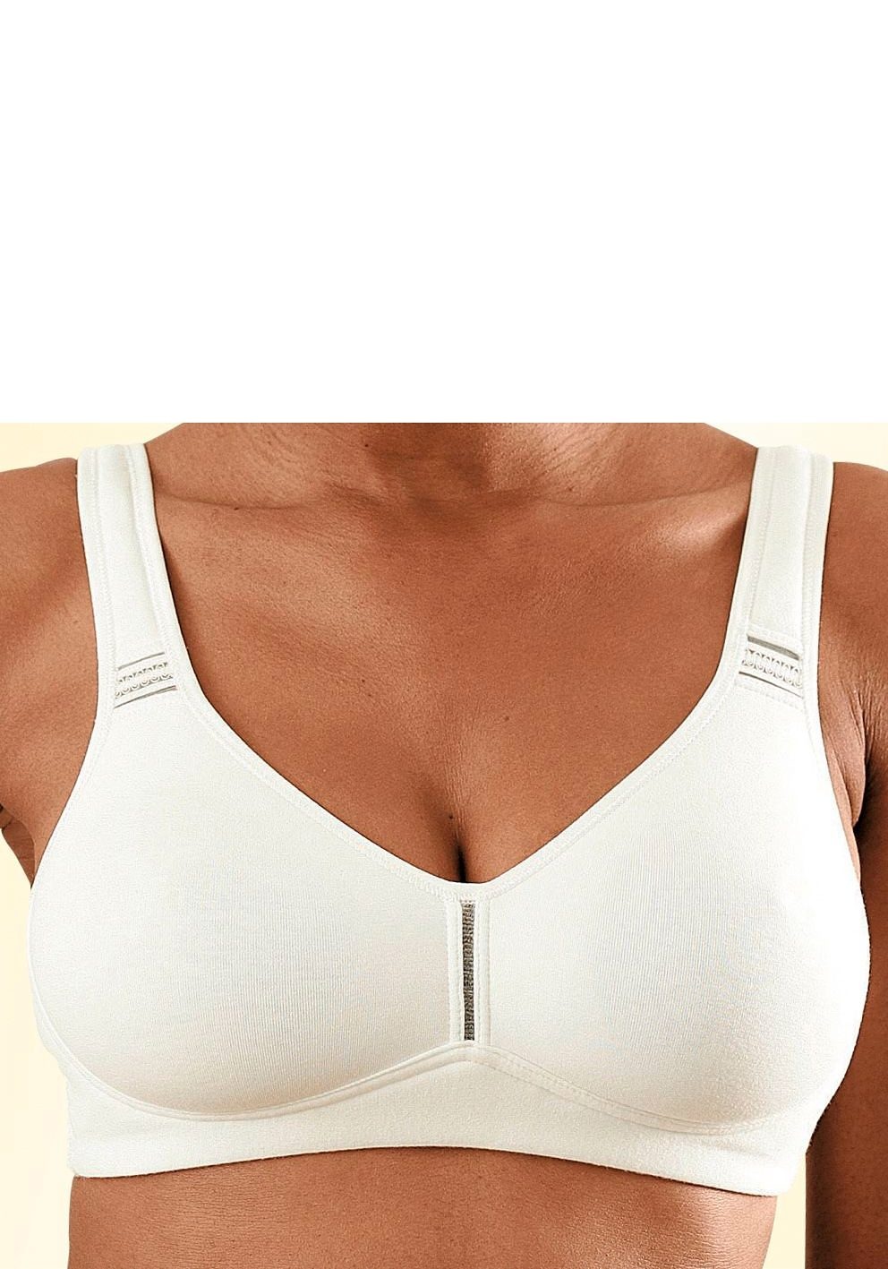 & Stück), Bademode, » online kaufen ohne (Packung, Bügel Baumwolle aus LASCANA Unterwäsche T-Shirt-BH, fleur | Lingerie petite 2