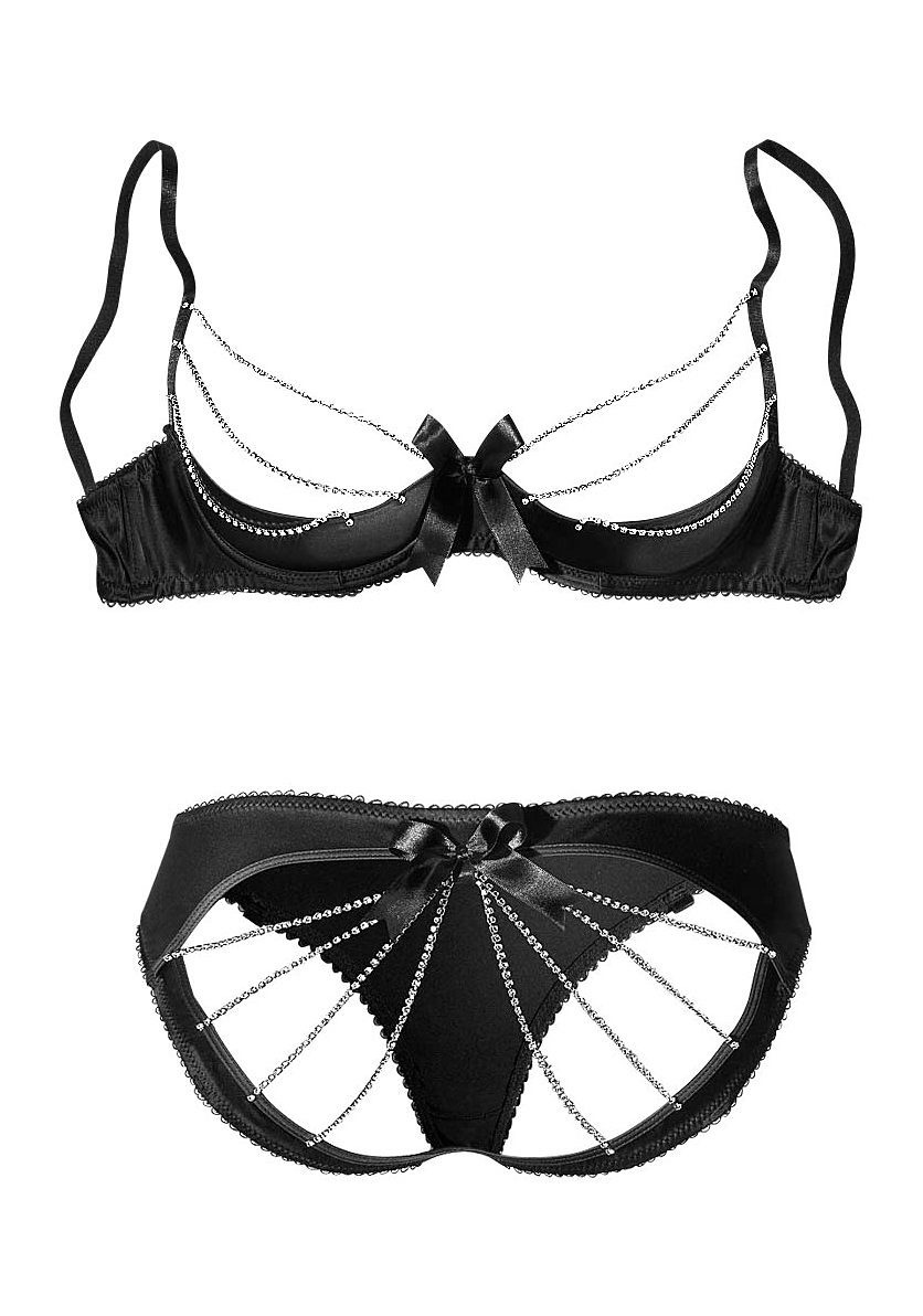 petite fleur Dessous und » sexy Bademode, Bügel LASCANA Büstenhebe, & online kaufen Lingerie goldfarben | Strassketten, Unterwäsche mit