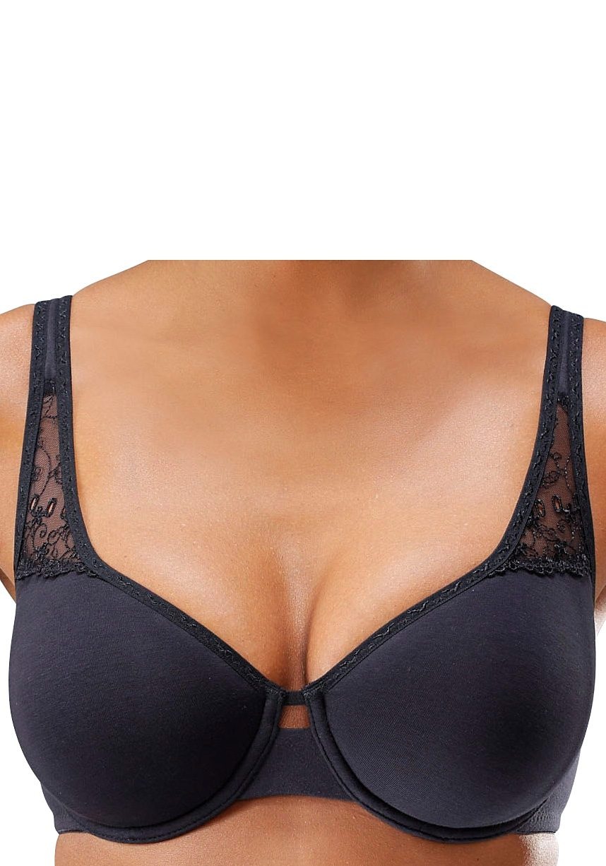 Soutien-gorge spécial T-shirt Petite Fleur avec armatures en coton (2 pièces)