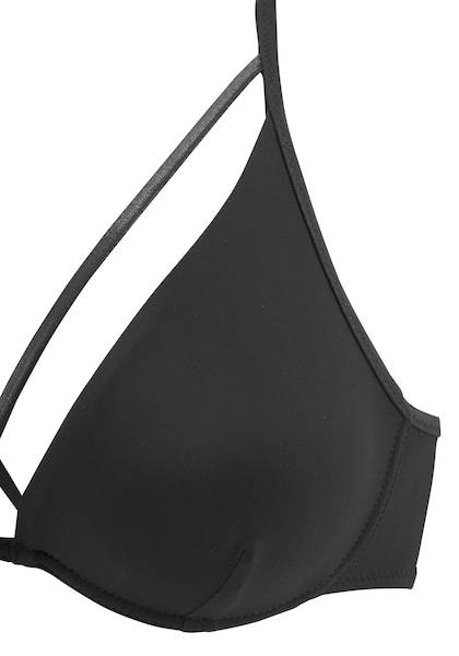 LASCANA Bügel-Bikini-Top »Scarlett«, mit Zierbändern