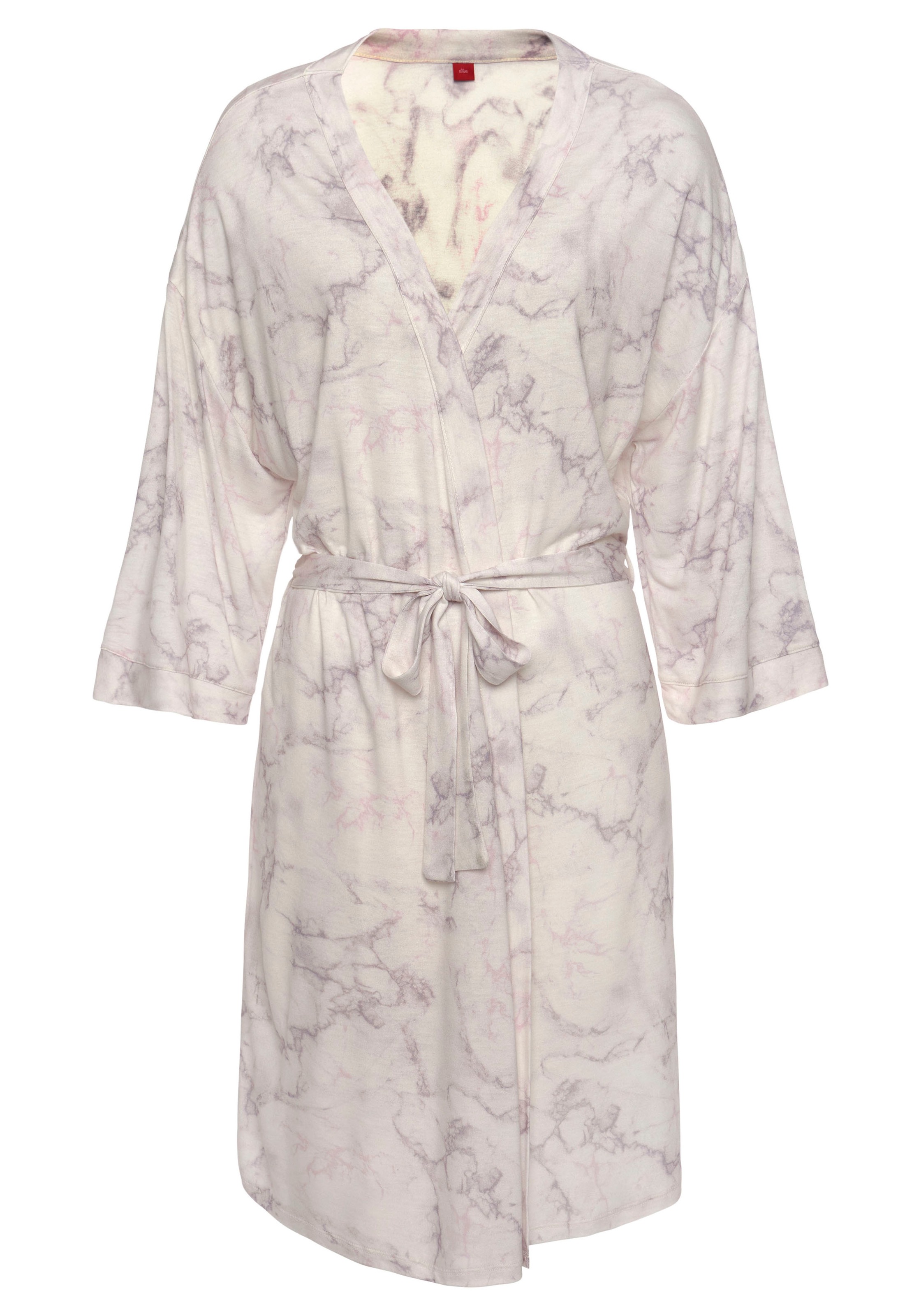 s.Oliver Kimono, mit marmorierten Druck