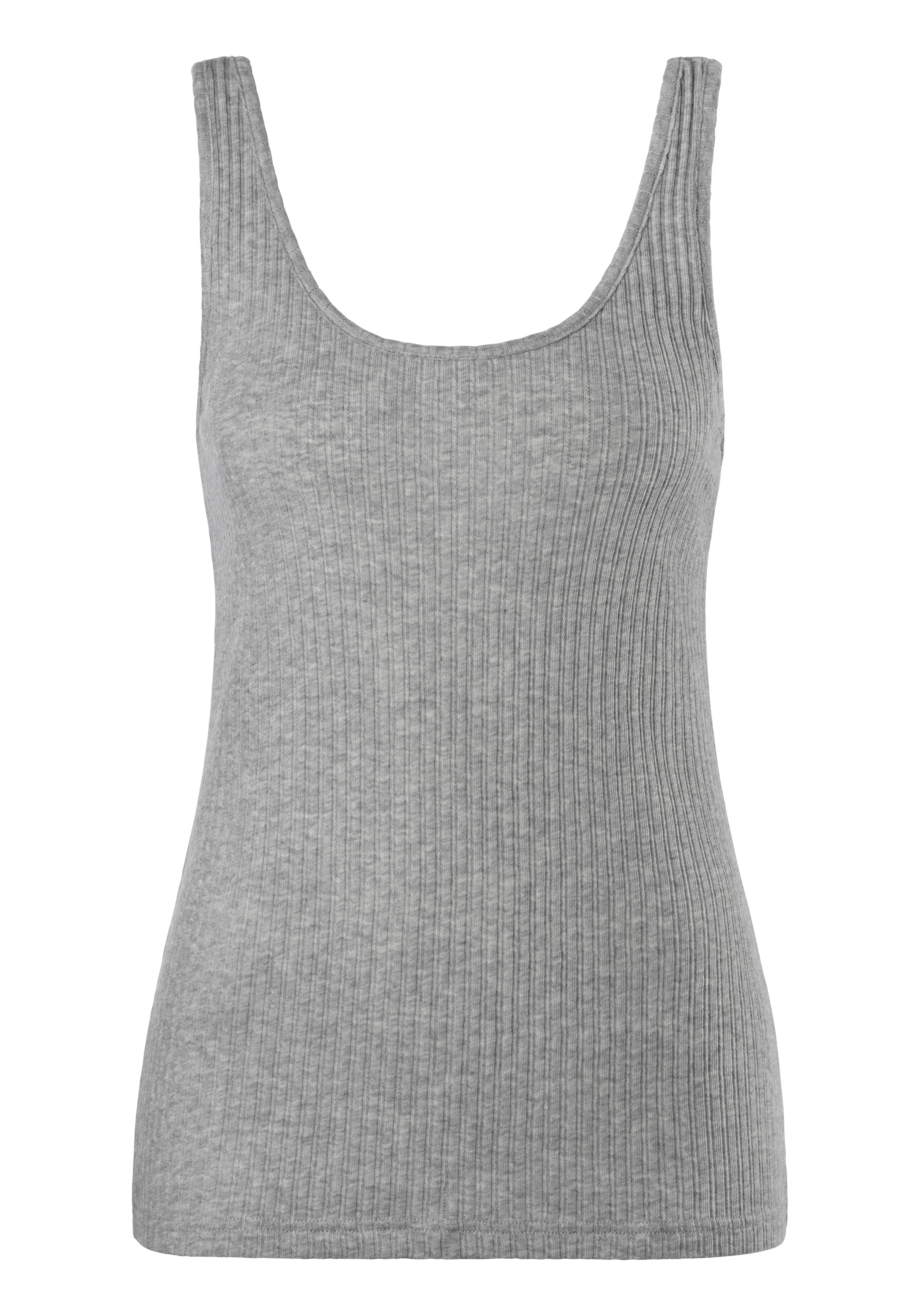 LASCANA Unterhemd, (Packung, 2 St., 2er-Pack), aus modischer Ripp-Qualität  » LASCANA | Bademode, Unterwäsche & Lingerie online kaufen | Unterhemden