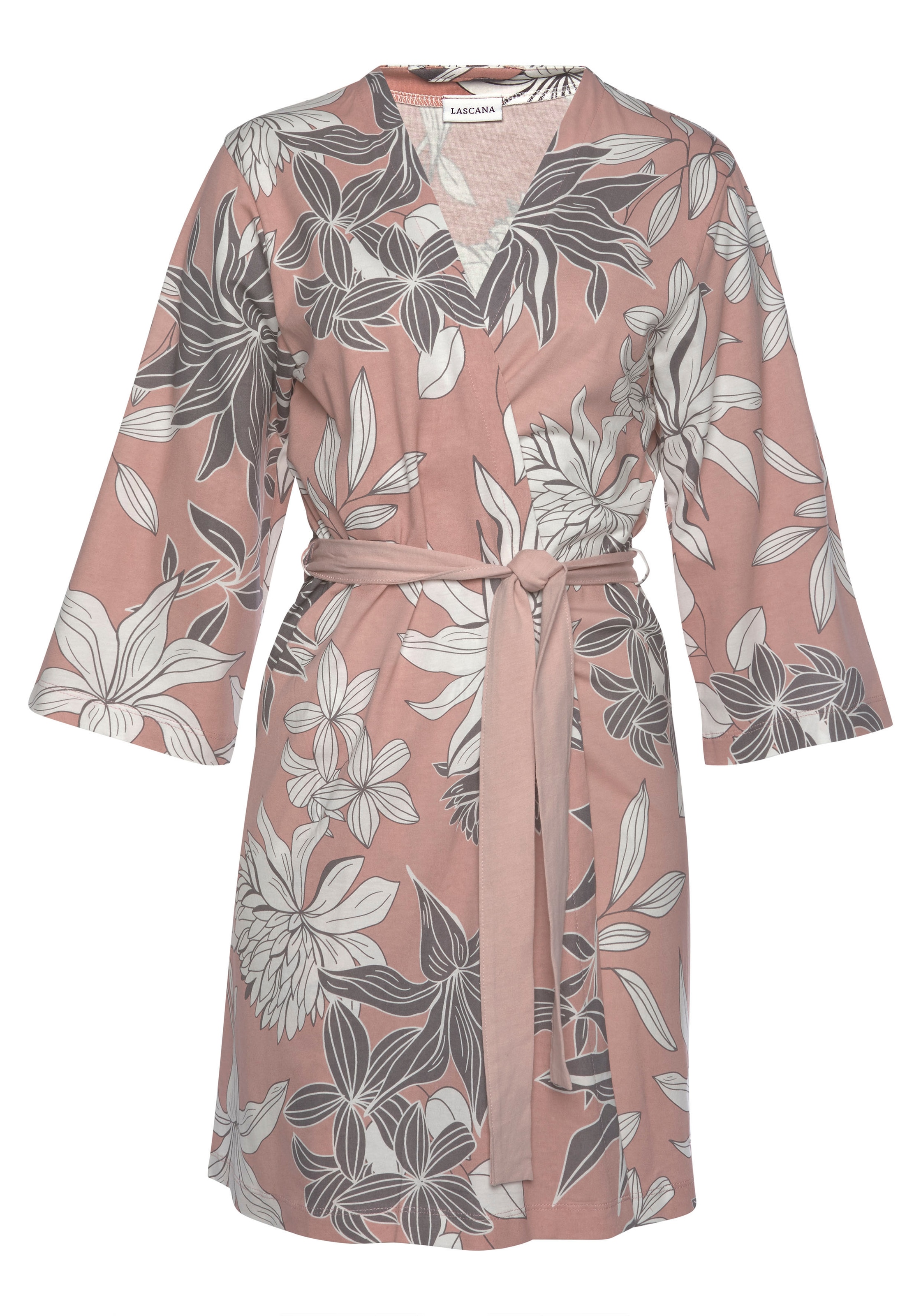 LASCANA Kimono, mit Druck LASCANA » kaufen & Lingerie Bademode, | floralem online Unterwäsche