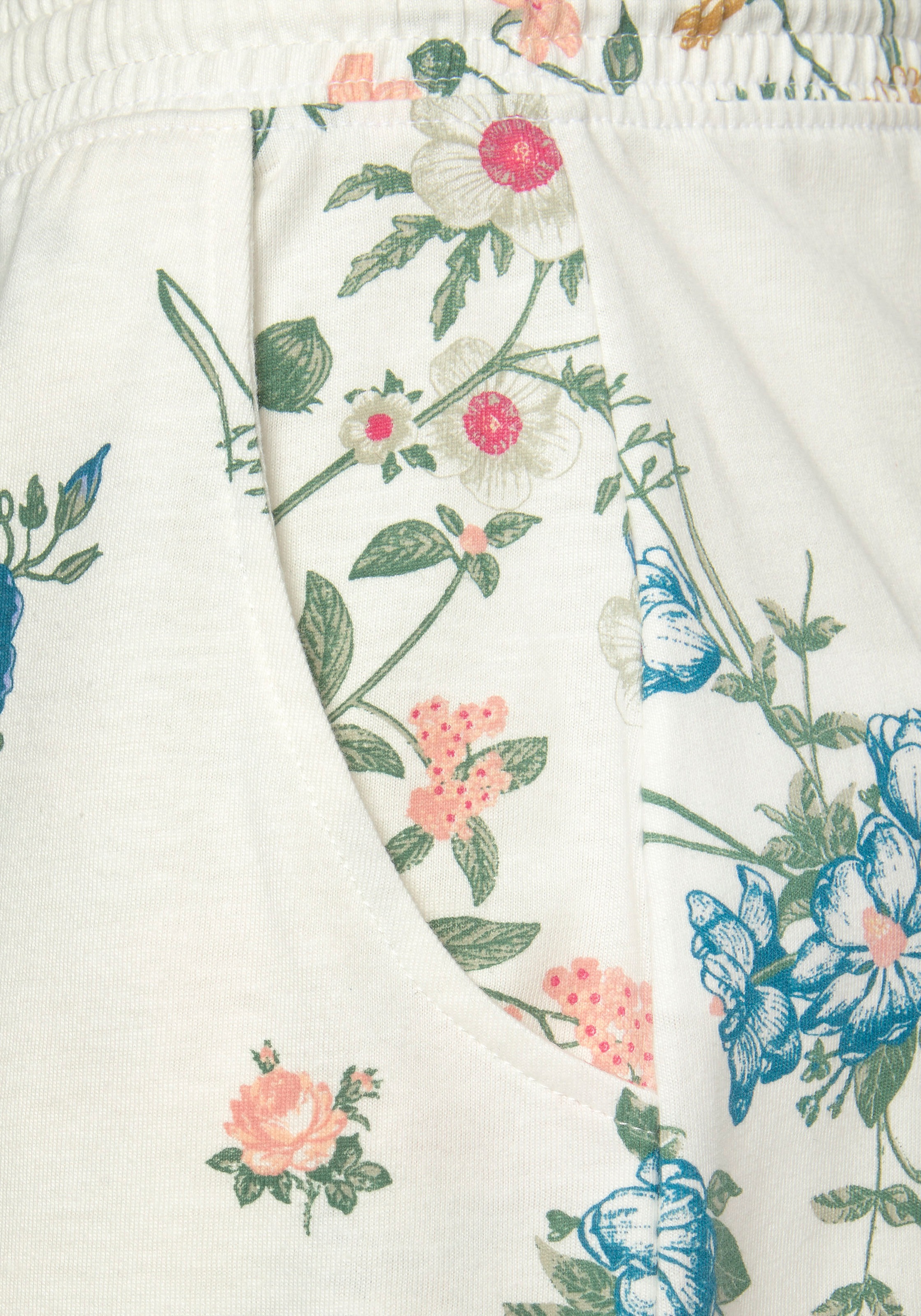 Vivance Dreams Pyjama, (2 tlg., 1 Stück), mit Blumen Print » LASCANA |  Bademode, Unterwäsche & Lingerie online kaufen
