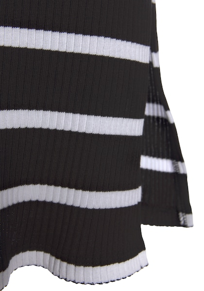 LASCANA Shirtkleid, mit gerippter Struktur und Streifen, Sommerkleid aus Baumwolle