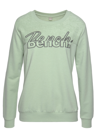 Bench. Sweatshirt, mit Logostickerei, Loungeanzug