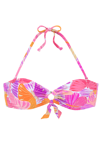 Sunseeker Bandeau-Bikini-Top »Butterfly«, mit Zierring