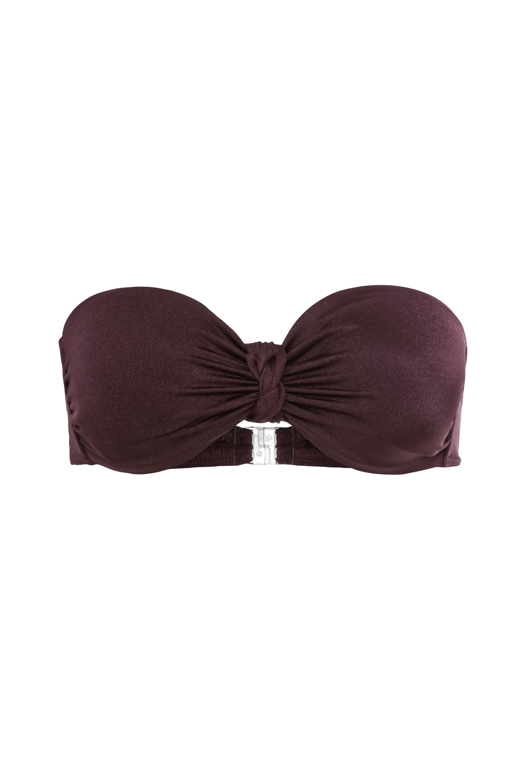 LSCN by LASCANA Bandeau-Bikini-Top »Nele«, mit glänzender Beschichtung