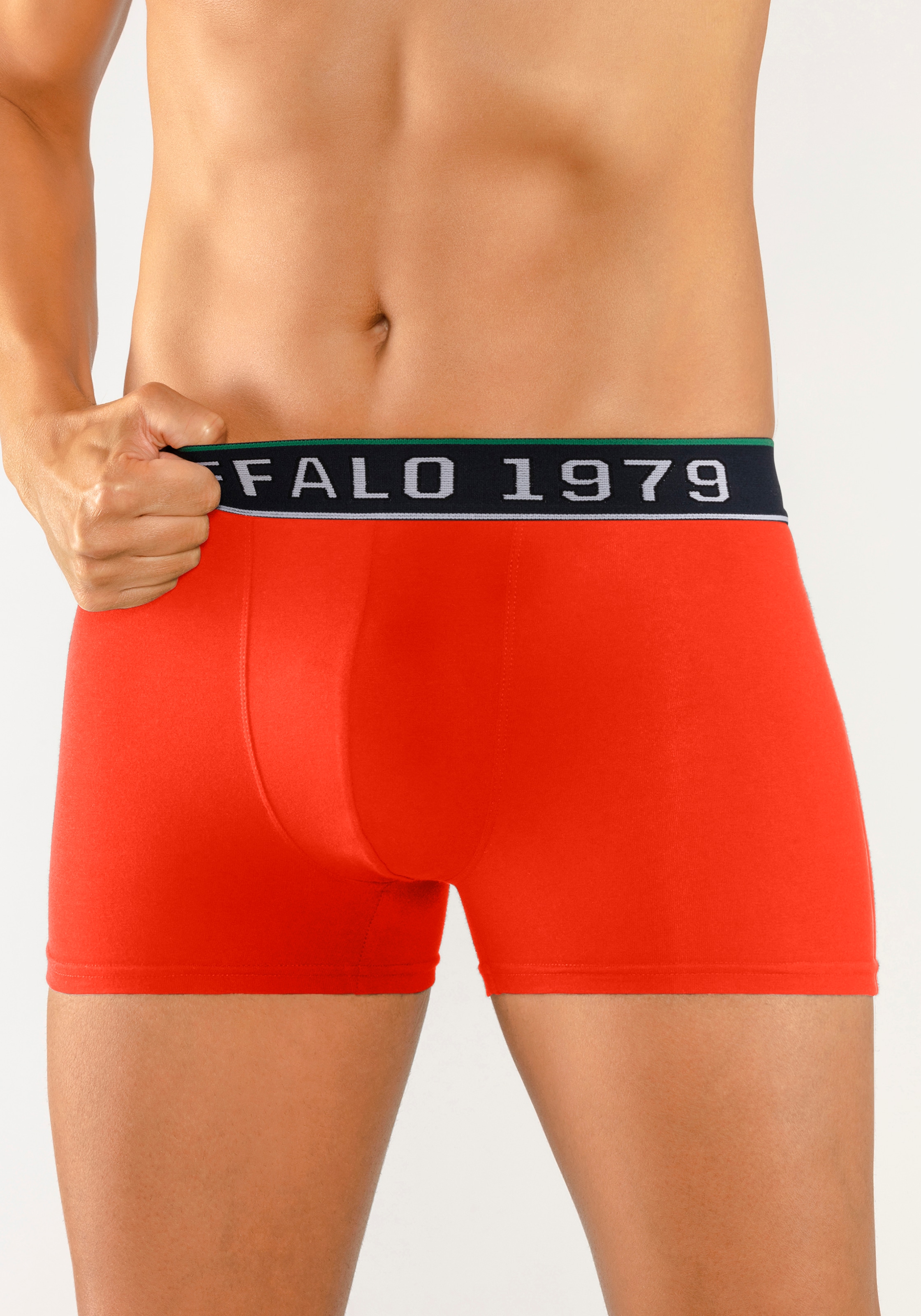 Boxer Buffalo (3 pièces) in en coton stretch