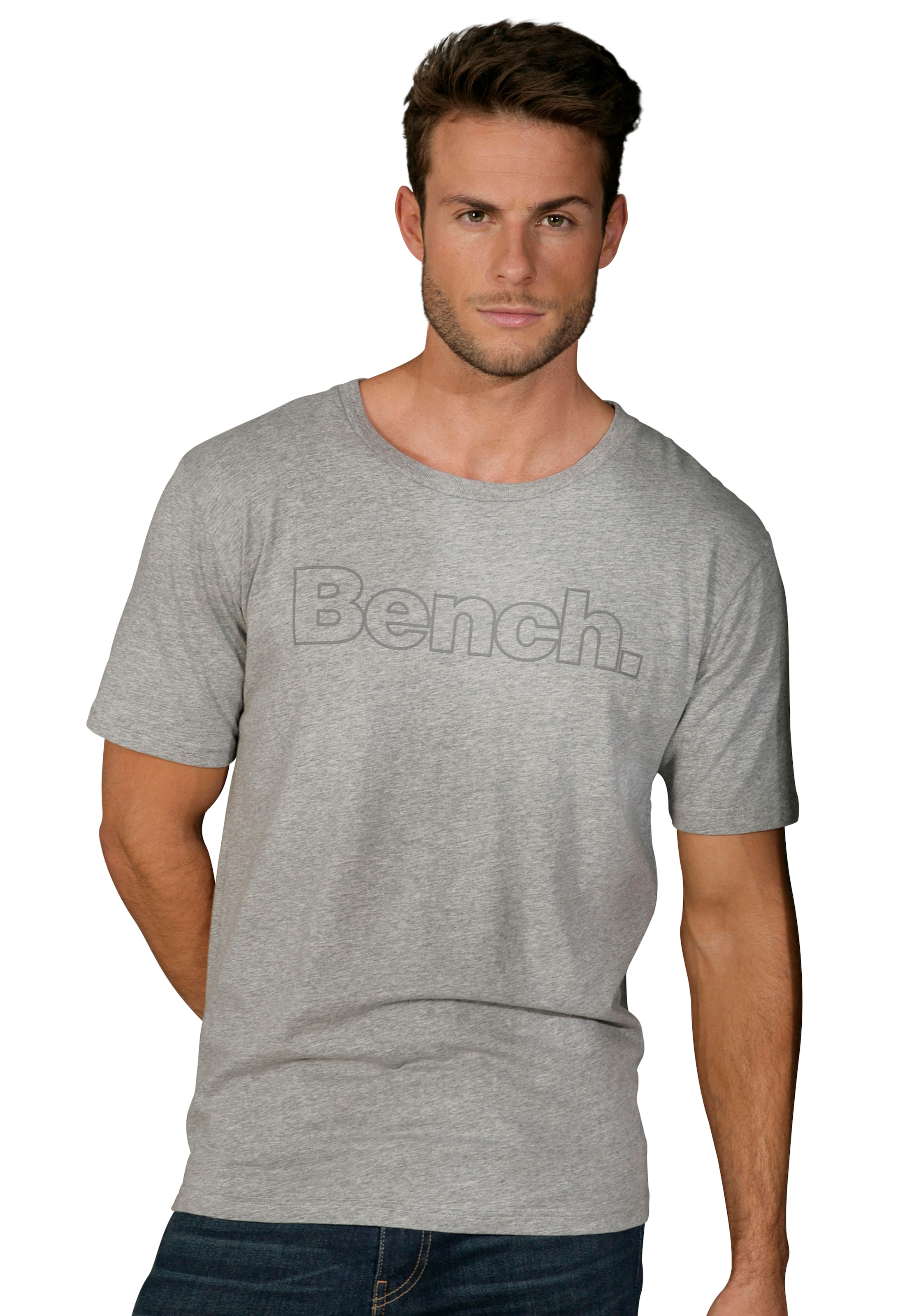 Bench. Loungewear T-Shirt, (2 LASCANA kaufen Lingerie Print » mit Unterwäsche & online | vorn Bench. tlg.), Bademode