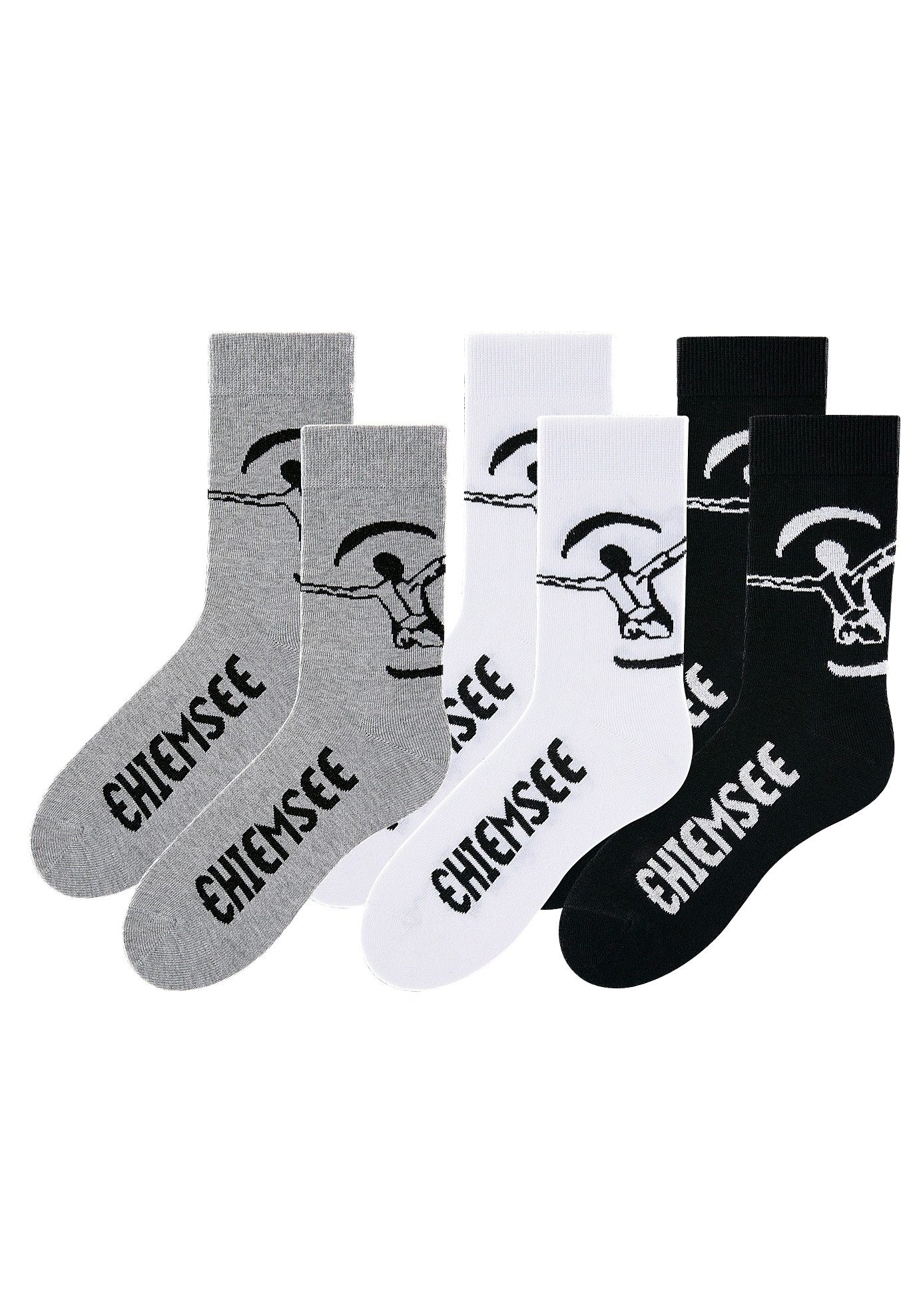 Sportsocke günstig Kaufen-Chiemsee Freizeitsocken, (Set, 6 Paar), in pflegeleichter Markenqualität. Chiemsee Freizeitsocken, (Set, 6 Paar), in pflegeleichter Markenqualität <![CDATA[Freizeit- und Sportsocke von Chiemsee in hochwertiger und pflegeleichter Markenqualität.