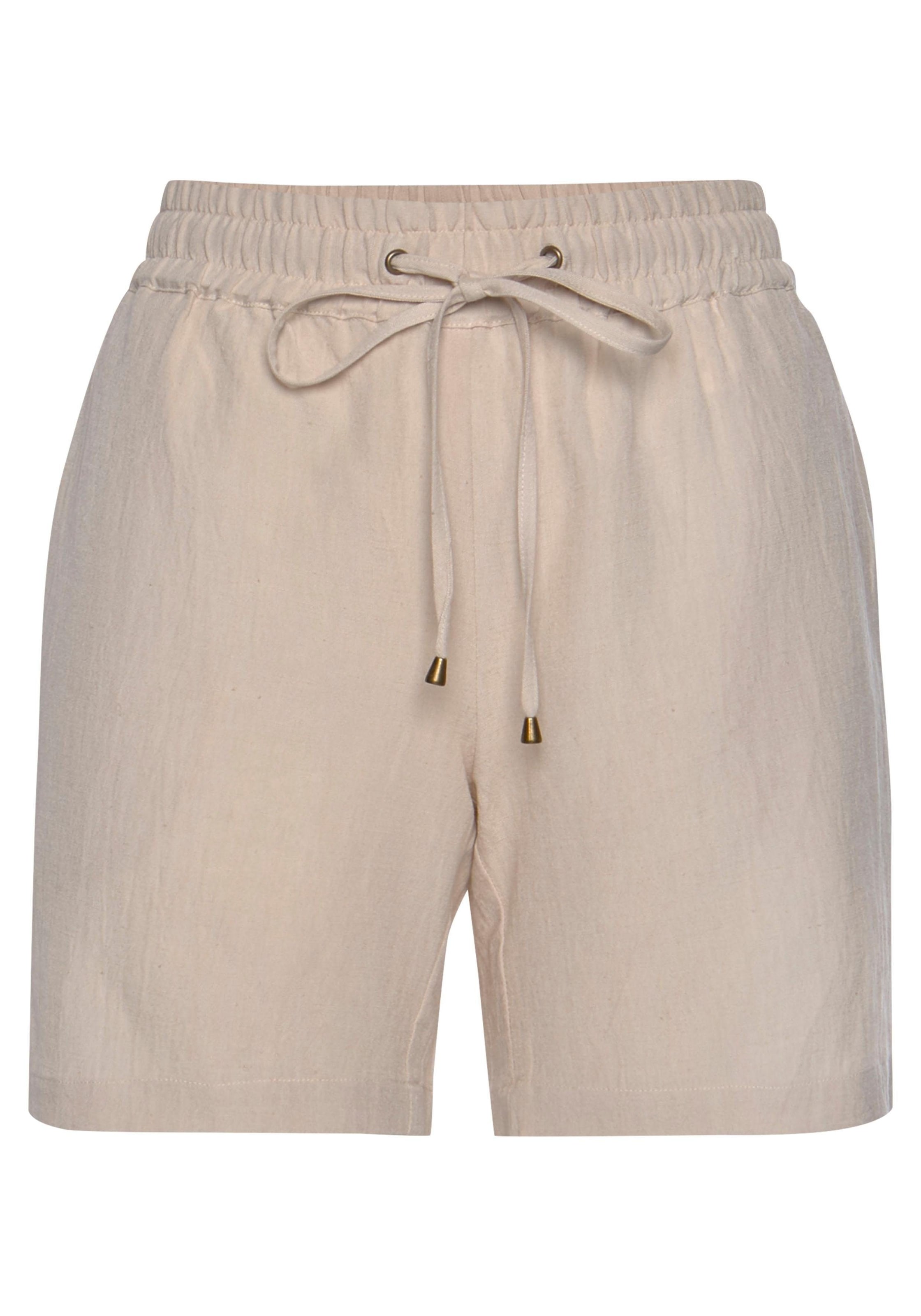 Shorts, kaufen kurze mit Bademode, Hose LASCANA aus | & Taschen, Unterwäsche Lingerie LASCANA online » Leinenmix Leinenhose,
