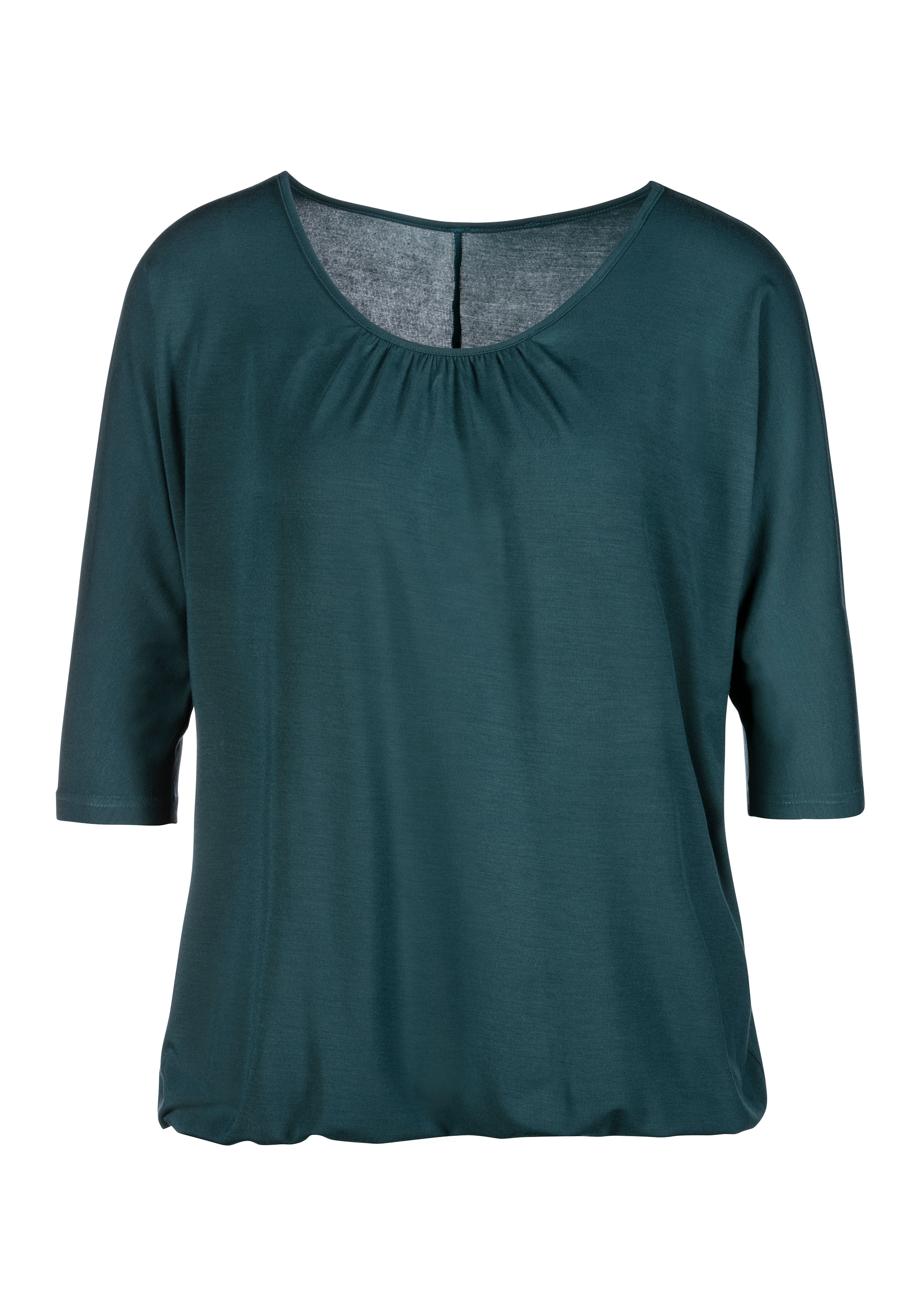 LASCANA 3/4-Arm-Shirt, mit zarter Raffung & Bademode, LASCANA online am Ausschnitt Lingerie | Unterwäsche kaufen »