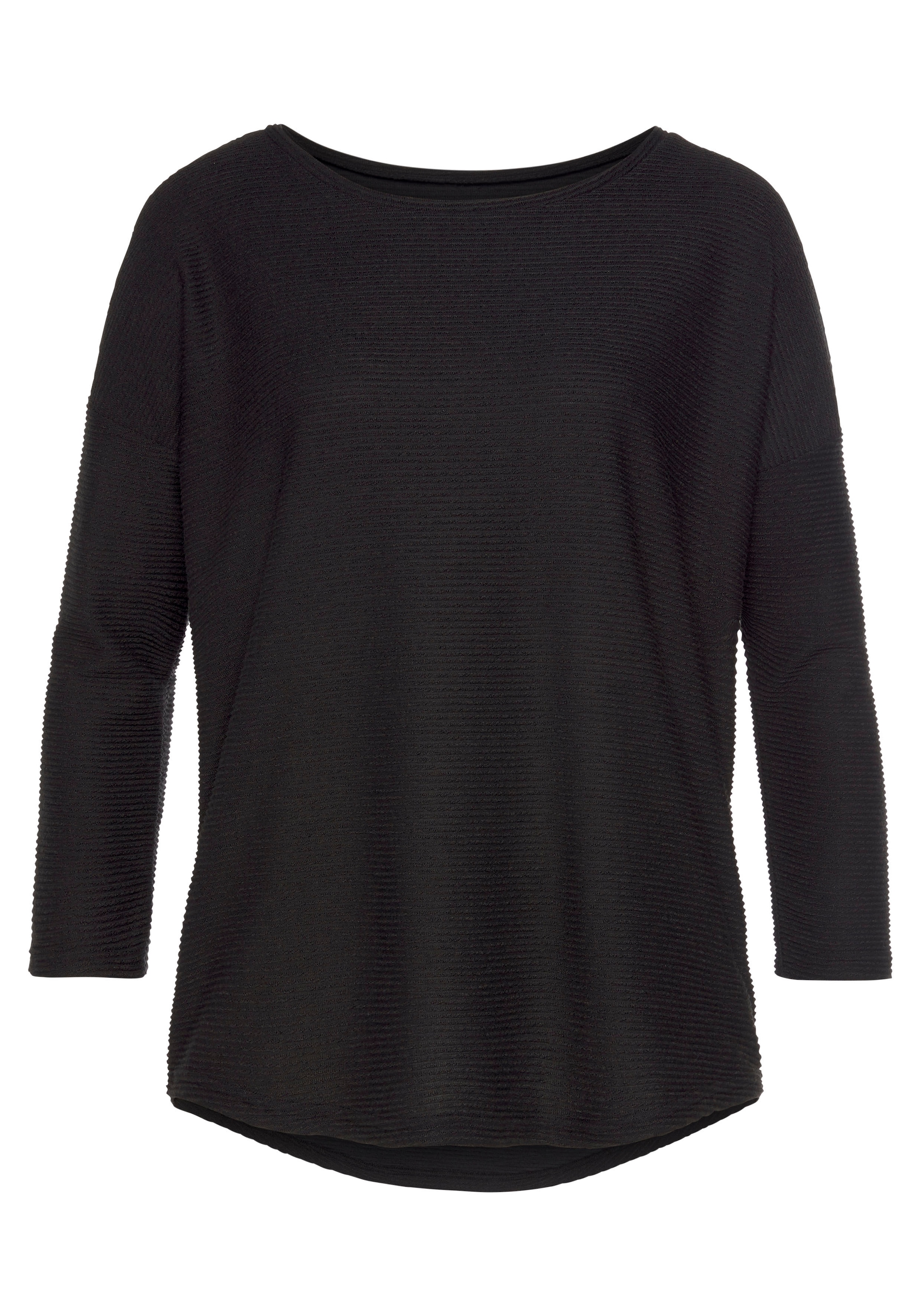 aus 3/4-Arm-Shirt, Vivance strukturierter Unterwäsche | Qualität » LASCANA online Bademode, & Lingerie kaufen