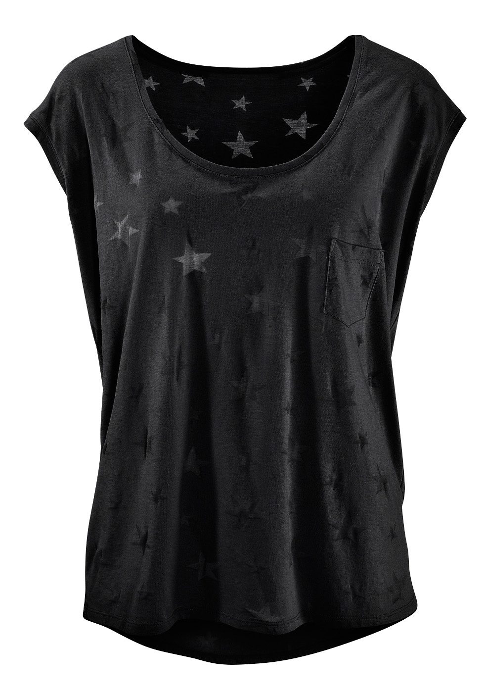 Sternen » (2er-Pack), leicht Bademode, Unterwäsche LASCANA mit Lingerie transparenten online Beachtime | T-Shirt, & kaufen Ausbrenner-Qualität