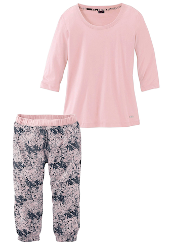 Buffalo Capri-Pyjama, (2 tlg., 1 Stück)