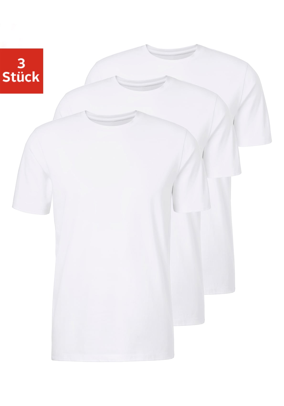 Image of Bench. Loungewear T-Shirt, aus elastischer Baumwolle