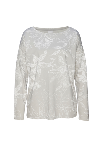 LASCANA Sweatshirt, mit floralem Alloverdruck, Loungewear