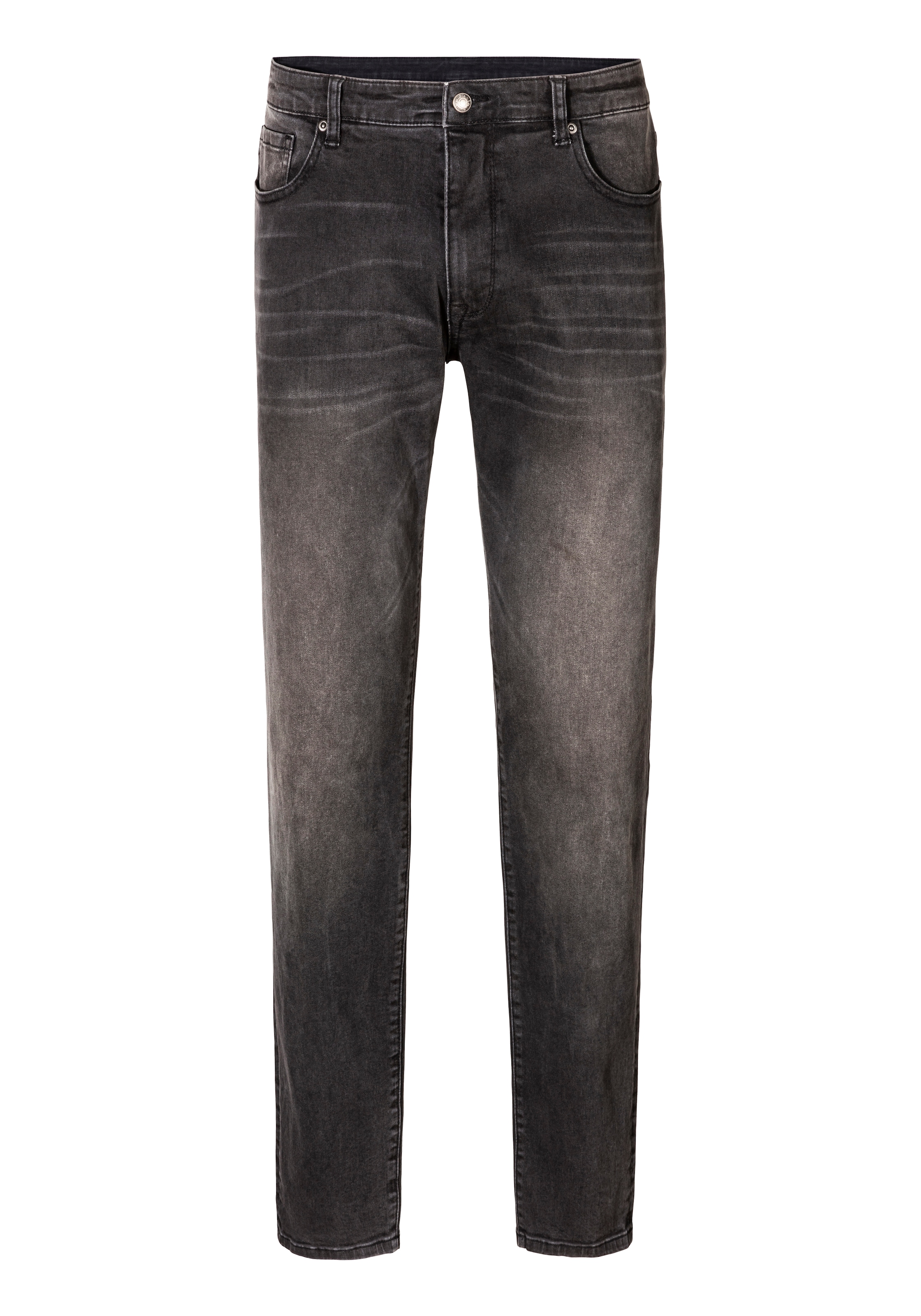 John Devin 5-Pocket-Jeans »Straight-fit Jeans«, aus elastischer Denim-Qualität