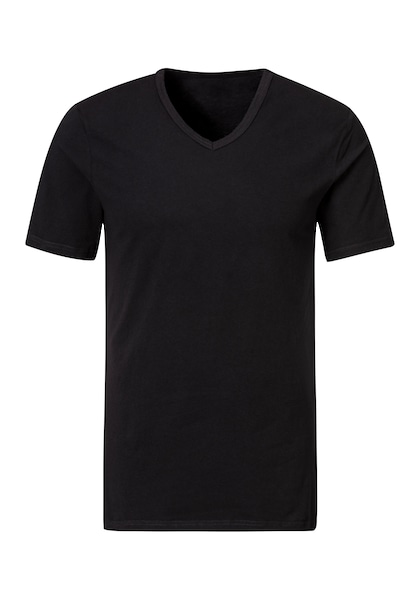 H.I.S Unterziehshirt, (2 St.), mit V-Ausschnitt und kleinem Logo, Unterhemd, T-Shirt