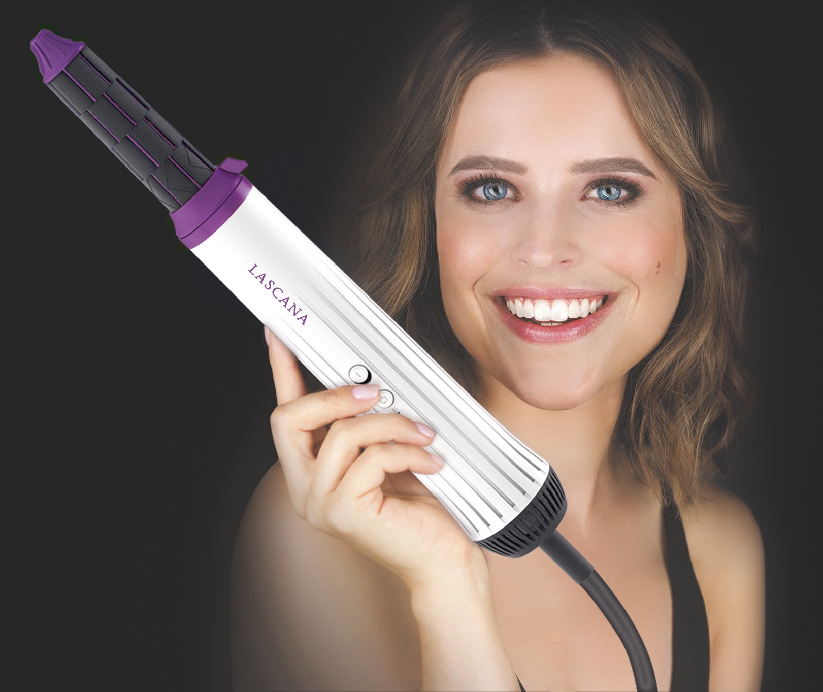 LASCANA Multihaarstyler »my Beauty Styler x LASCANA«, 6 Aufsätze, 7 teiliges Set + Reisebeutel