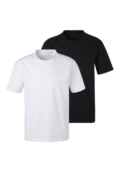 Bench. Loungewear T-Shirt, (2er-Pack), Basic in uni