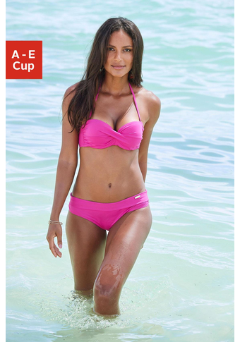 LASCANA Bandeau-Bikini-Top »Italy«, mit seitlichen Stäbchen