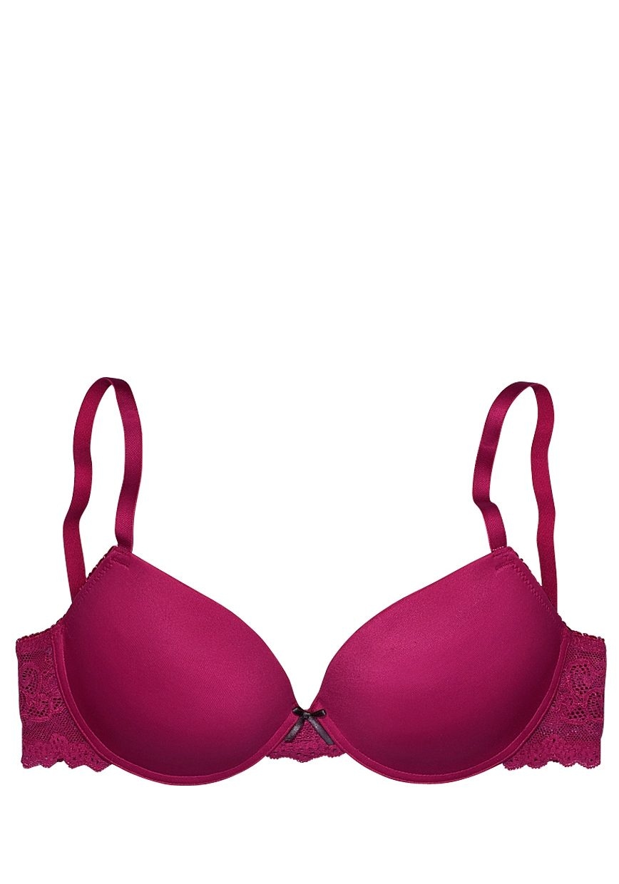 LASCANA Push-up-BH »Chelina«, mit abnehmbaren, normalen und transparenten  Trägern, Dessous bei ♕