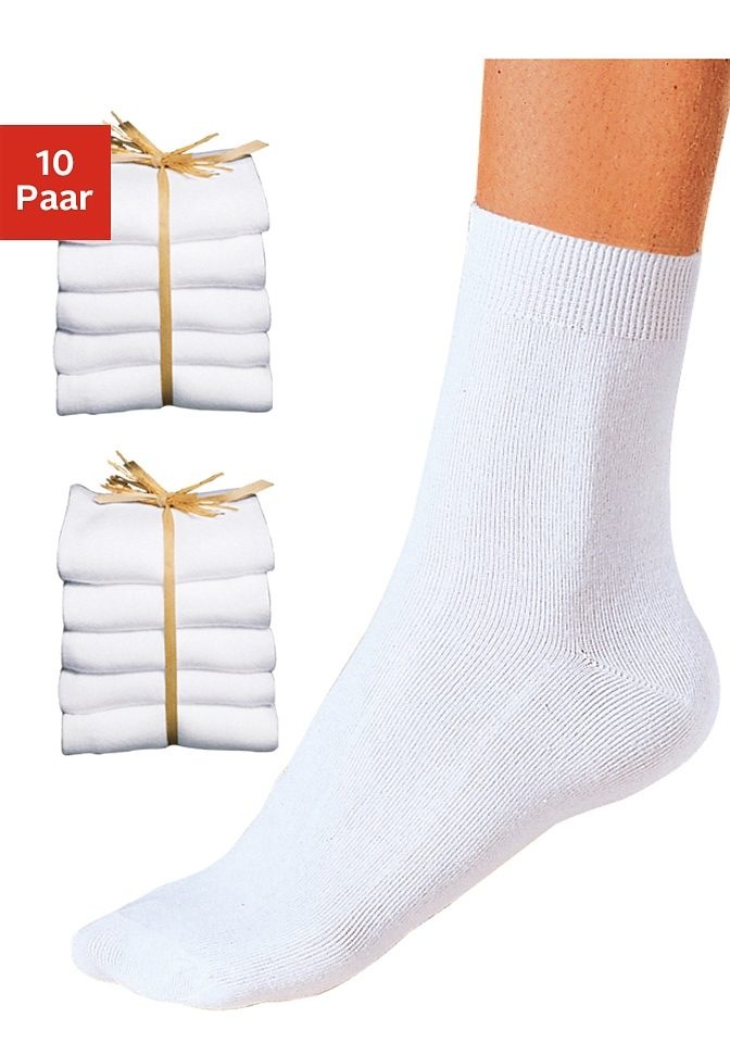 Image of Go in Basicsocken, (10 Paar), unifarben