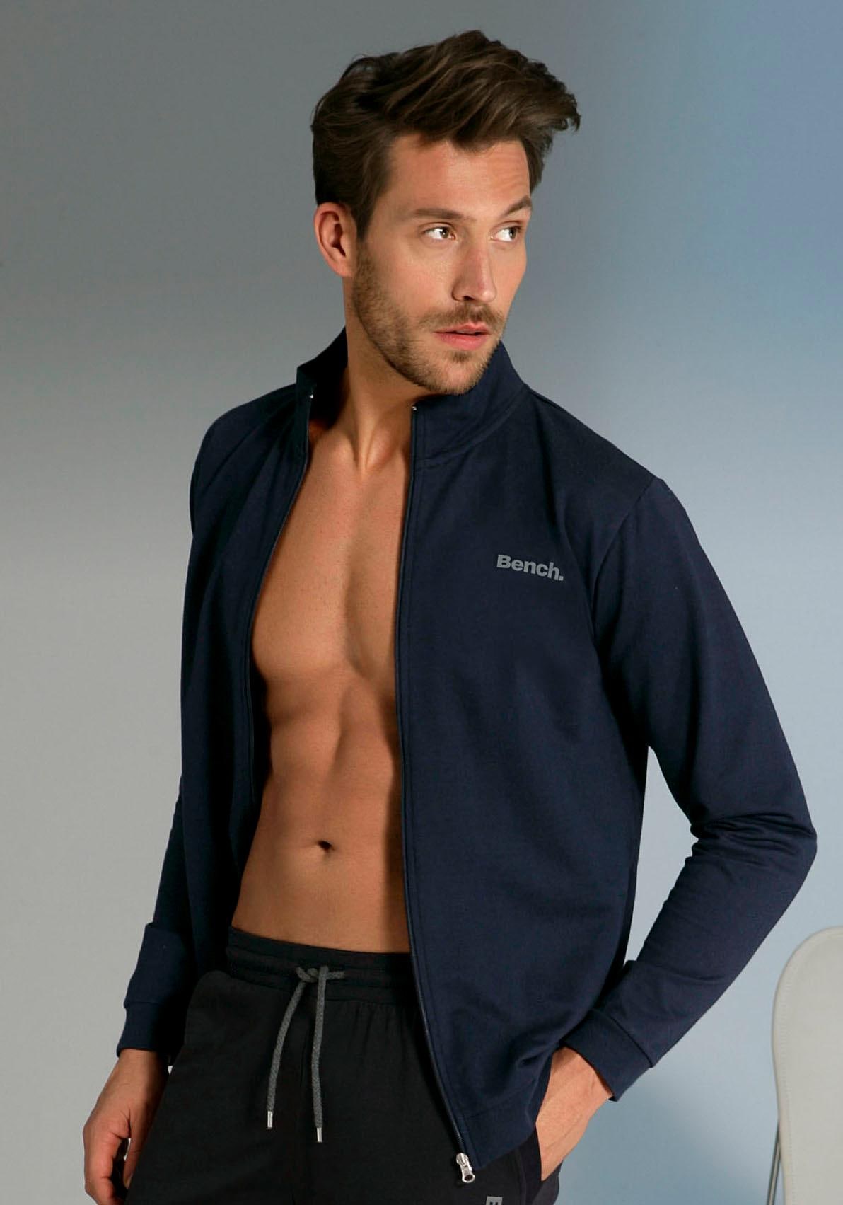 Image of Bench. Loungewear Sweatjacke, mit Stehkragen