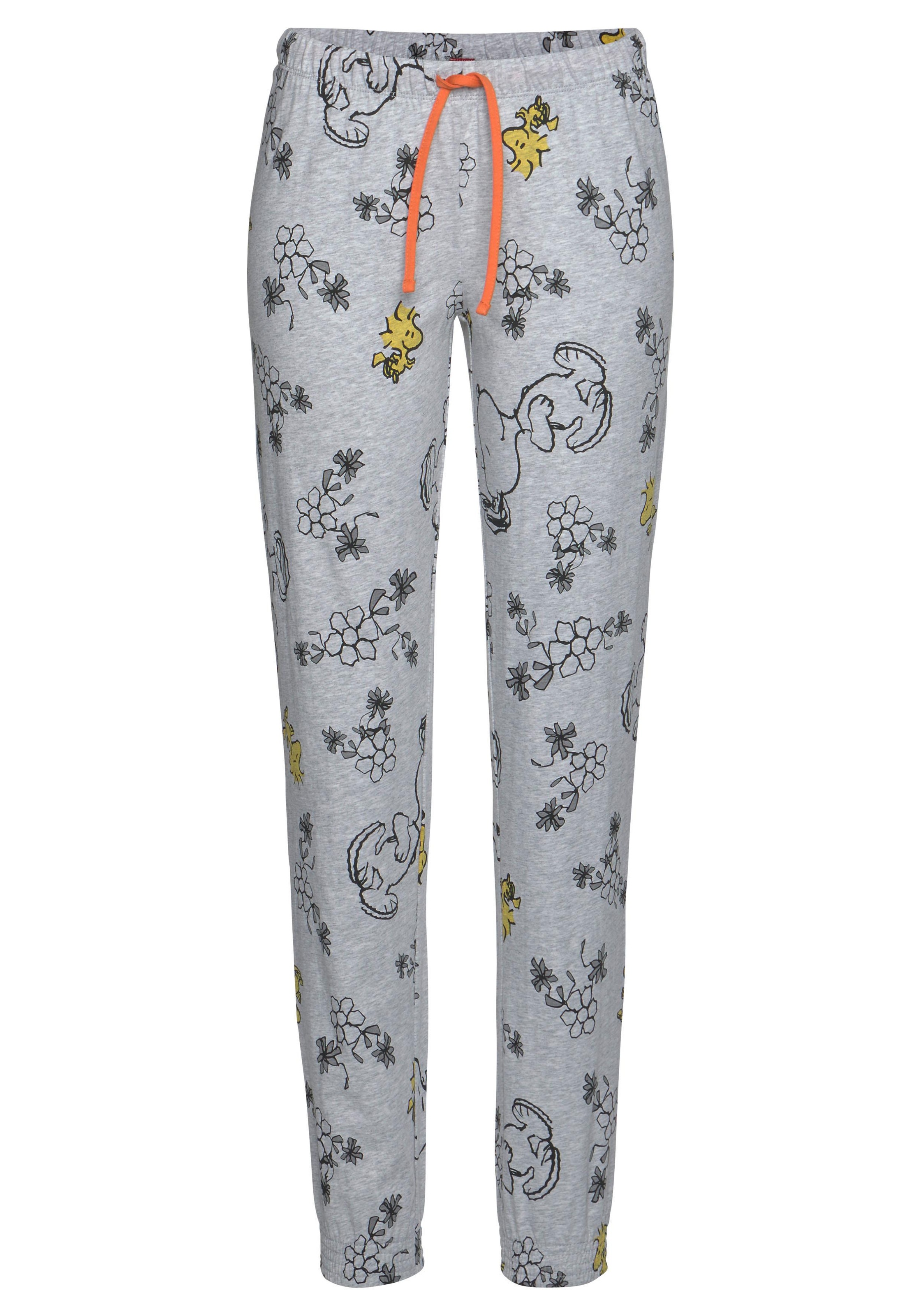 Peanuts Pyjama, (2 tlg., 1 Stück), mit Snoopy und Woodstock Druck » LASCANA  | Acheter des mode balnéaire, des sous-vêtements et de la lingerie en ligne | Pyjama-Sets