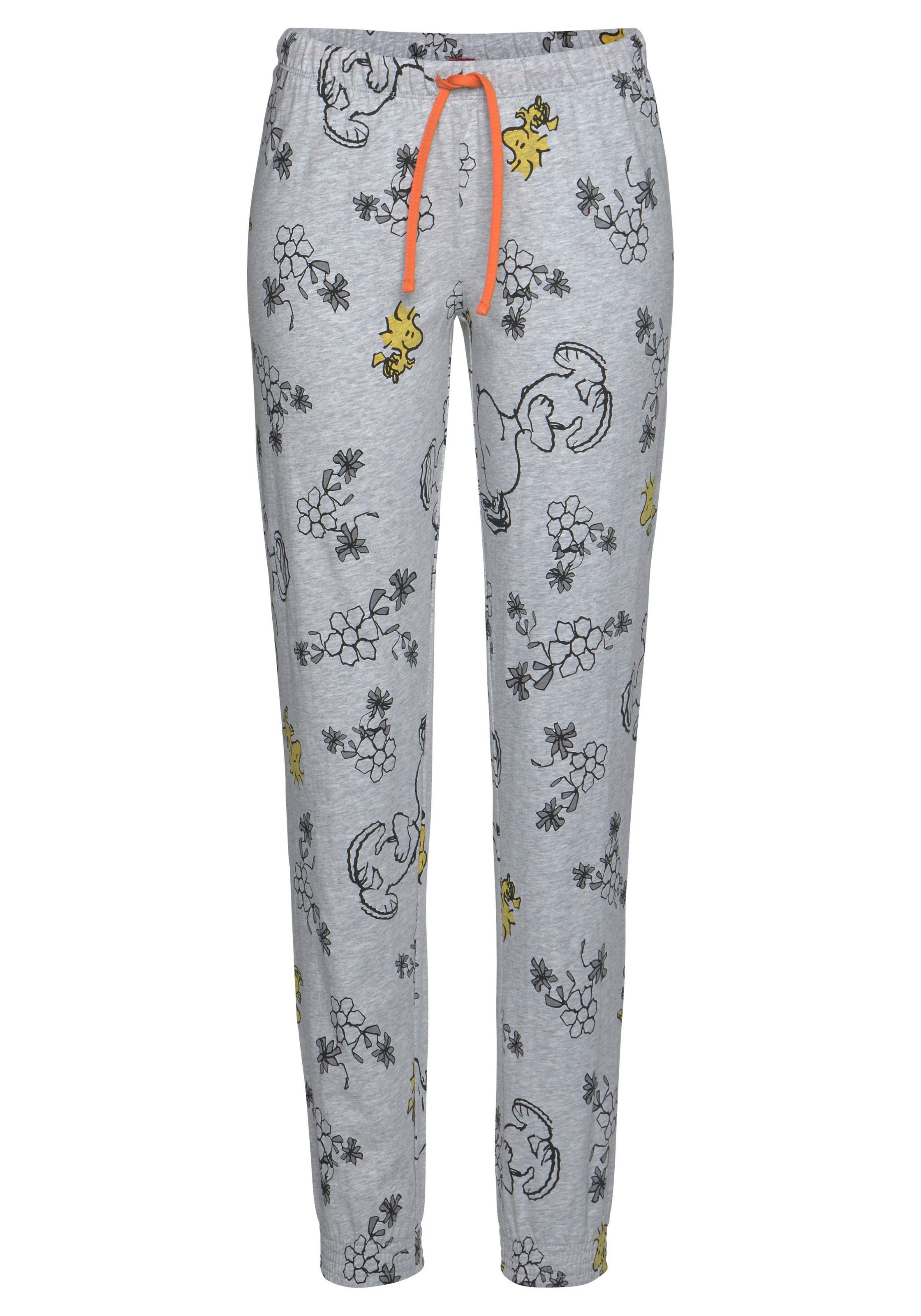 Peanuts Pyjama, (2 tlg., 1 Stück), mit Snoopy und Woodstock Druck » LASCANA  | Acheter des mode balnéaire, des sous-vêtements et de la lingerie en ligne